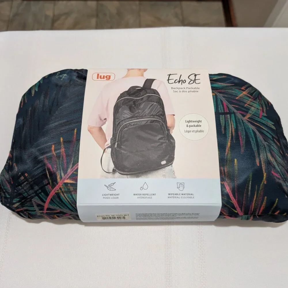 Lug Echo SE Packable Backpack - Tropical Multi - Picture 10 of 13